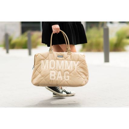 Childhome - Changing bag MOMMY BAG PUFFERED beige