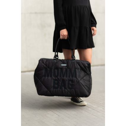Childhome - Changing bag MOMMY BAG PUFFERED black