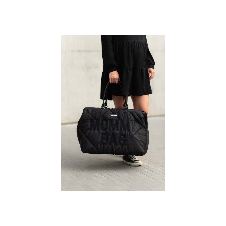 Childhome - Changing bag MOMMY BAG PUFFERED black