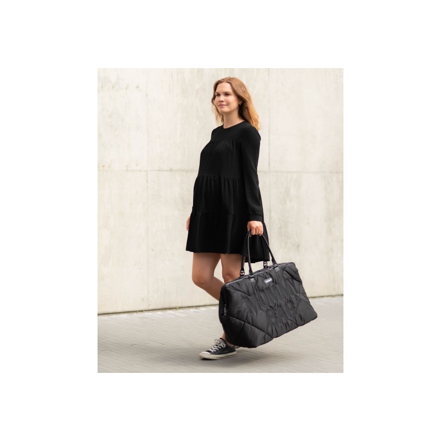 Childhome - Changing bag MOMMY BAG PUFFERED black