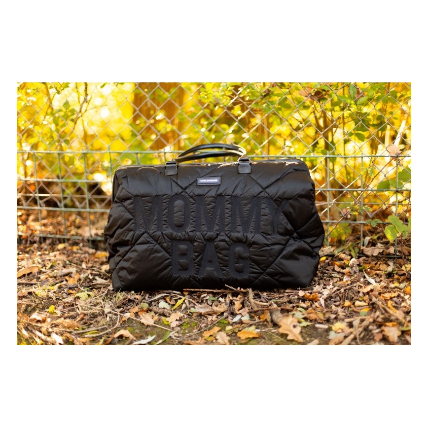 Childhome - Changing bag MOMMY BAG PUFFERED black
