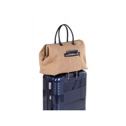 Childhome - Changing bag MOMMY BAG RAFFIA LOOK beige