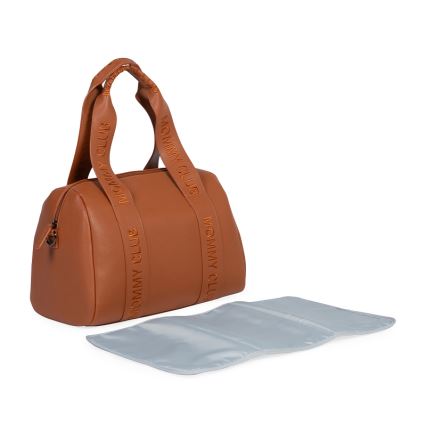 Childhome - Changing bag MOMMY CLUB brown
