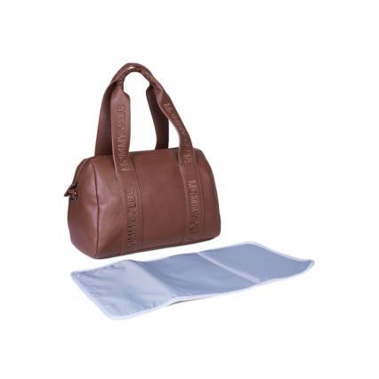Childhome - Changing bag MOMMY CLUB LEATHER brown