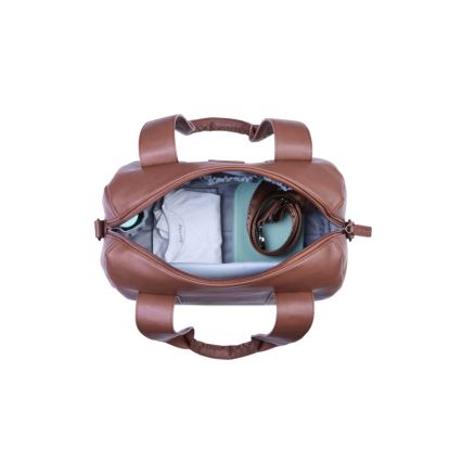 Childhome - Changing bag MOMMY CLUB LEATHER brown