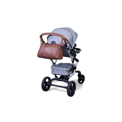 Childhome - Changing bag MOMMY CLUB LEATHER brown