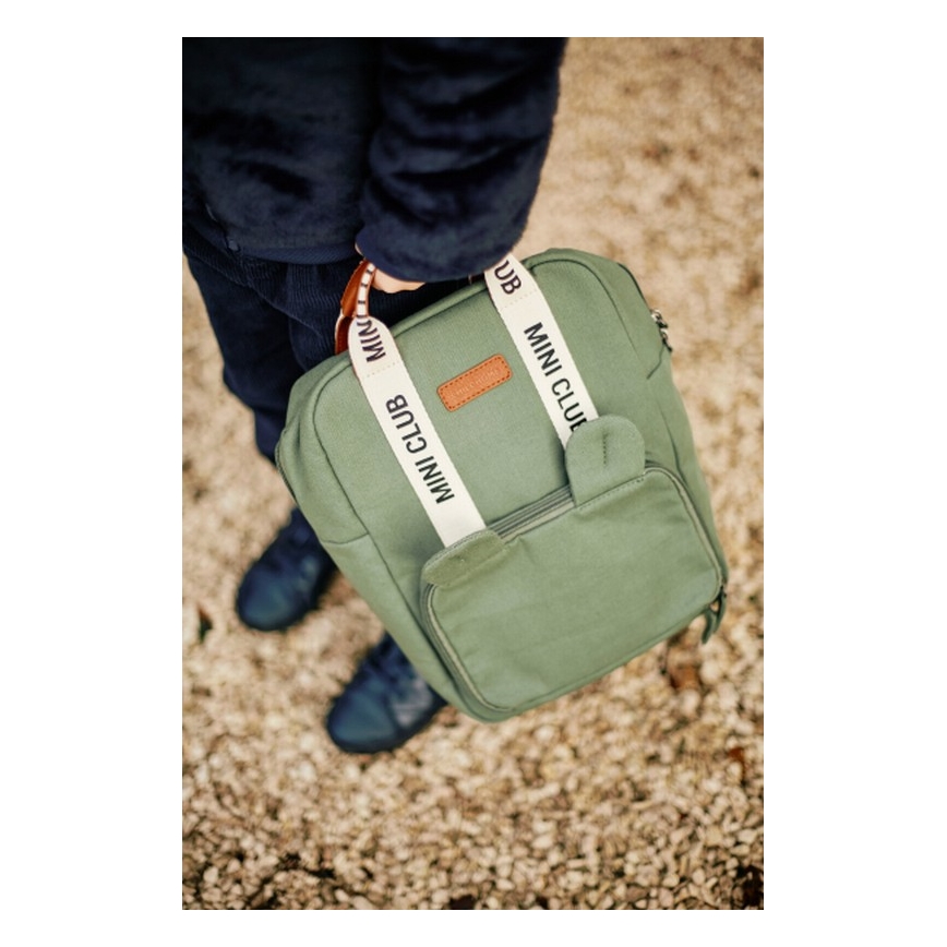 Childhome - Children's backpack MINI CLUB green