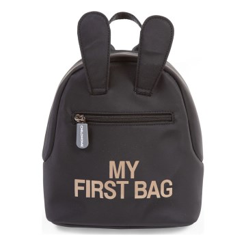 Childhome - Children's backpack MY FIRST BAG black