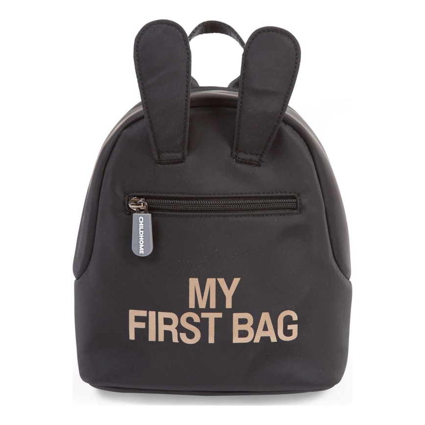 Childhome - Children's backpack MY FIRST BAG black