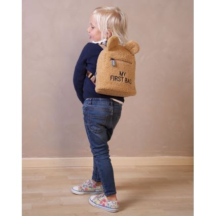 Childhome - Children's backpack MY FIRST BAG brown
