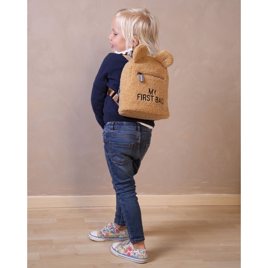 Childhome - Children's backpack MY FIRST BAG brown