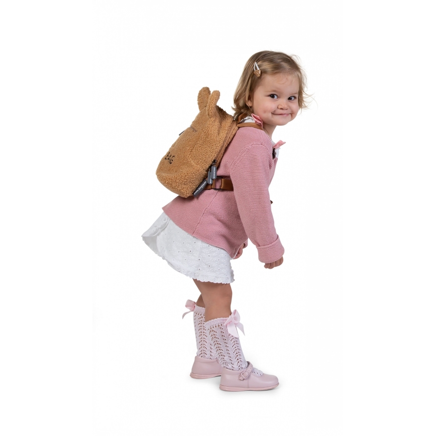Childhome - Children's backpack MY FIRST BAG brown