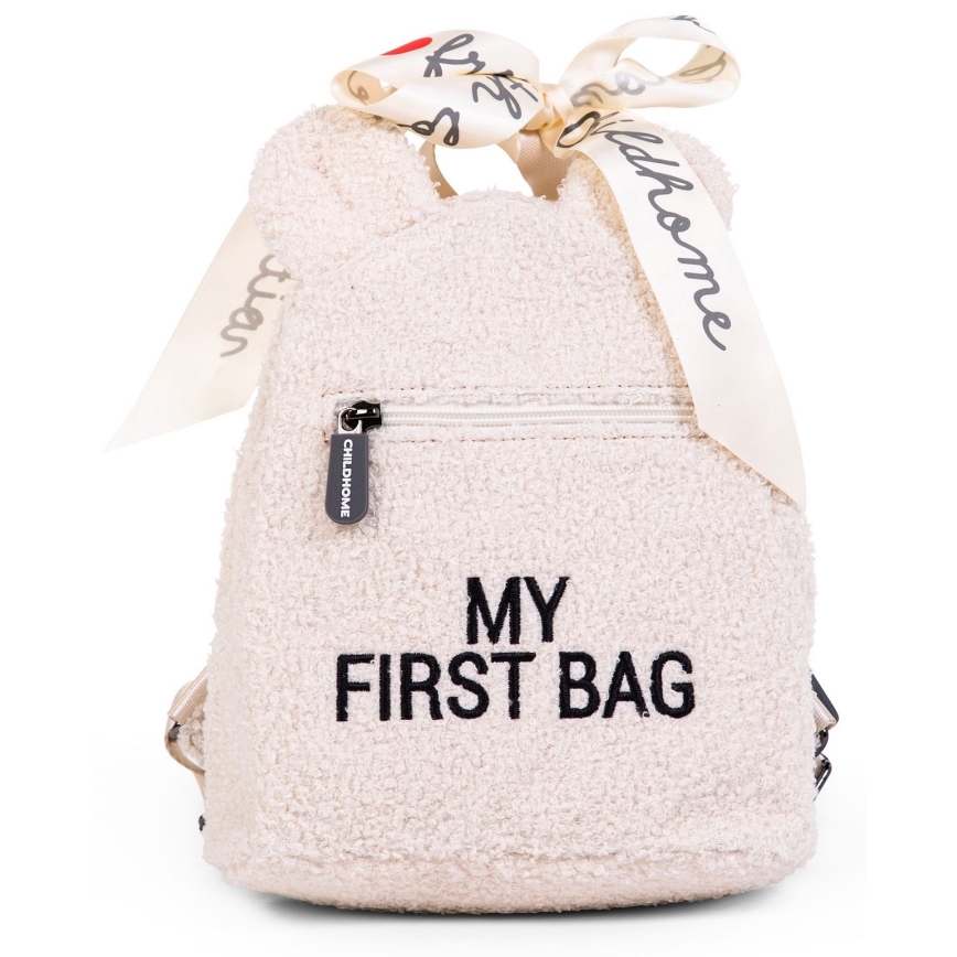 Childhome - Children's backpack MY FIRST BAG creamy