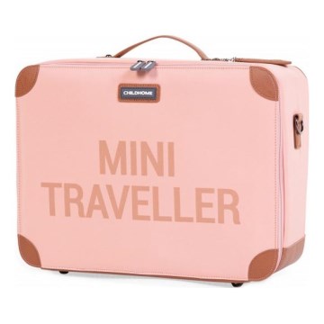 Childhome - Children's travel suitcase COPPER pink