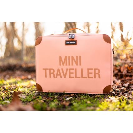Childhome - Children's travel suitcase COPPER pink