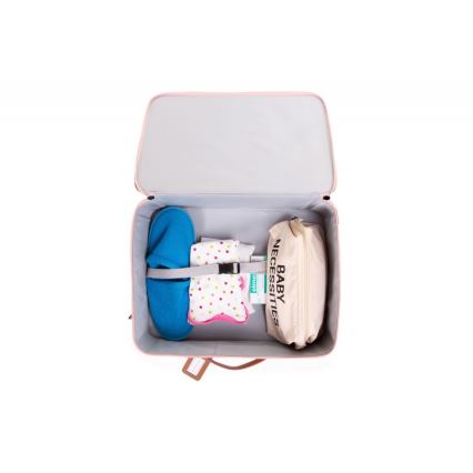 Childhome - Children's travel suitcase COPPER pink