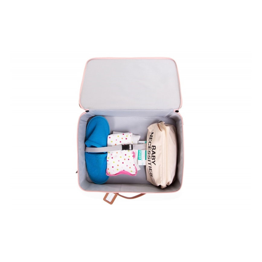 Childhome - Children's travel suitcase COPPER pink