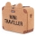 Childhome - Children's travel suitcase TEDDY brown