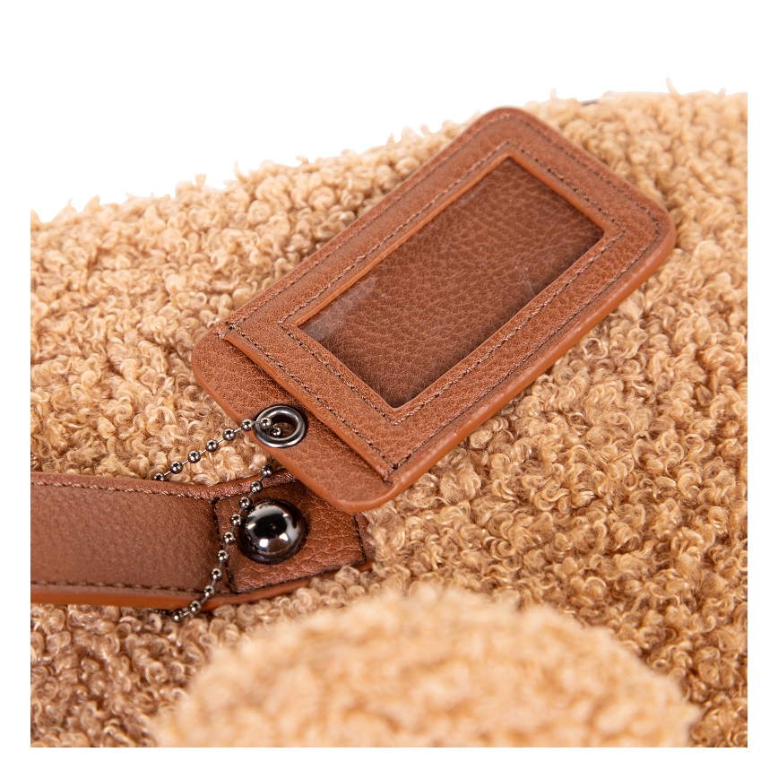 Childhome - Children's travel suitcase TEDDY brown