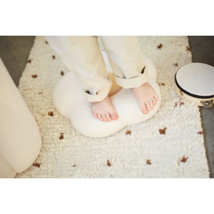 Childhome - Stool FLOWER d. 35 cm creamy