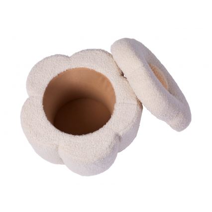 Childhome - Stool FLOWER d. 35 cm creamy