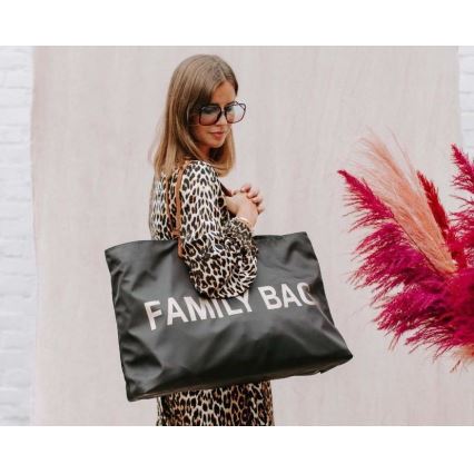 Childhome - Travel bag FAMILY BAG black
