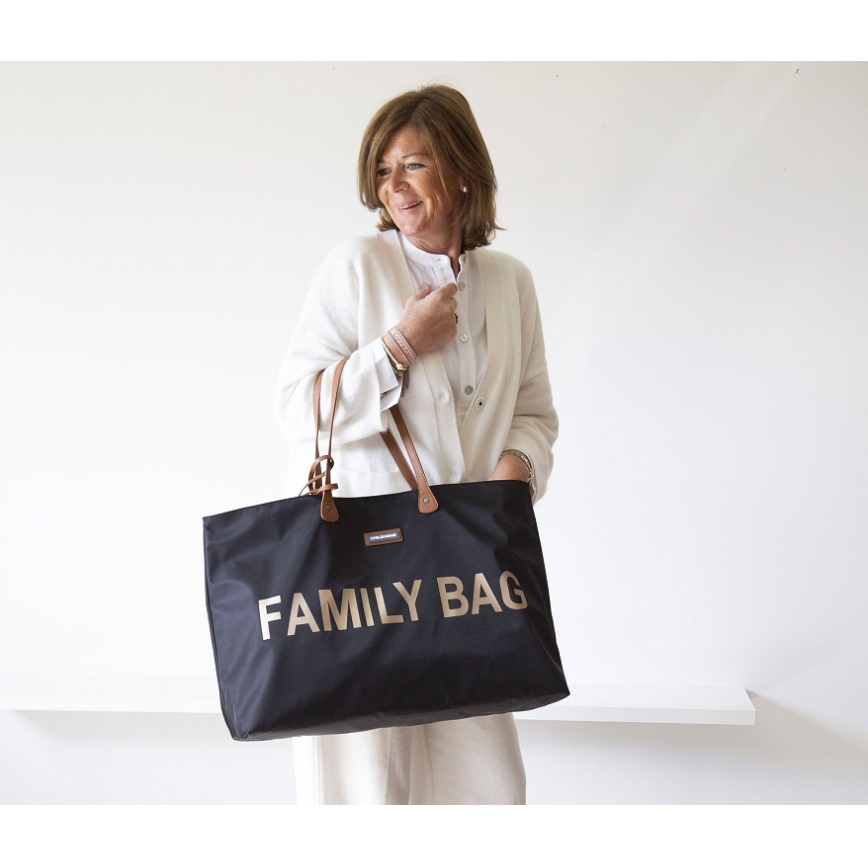 Childhome - Travel bag FAMILY BAG black