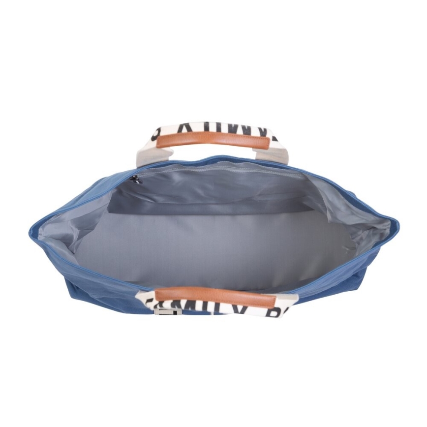 Childhome - Travel bag FAMILY BAG CANVAS blue