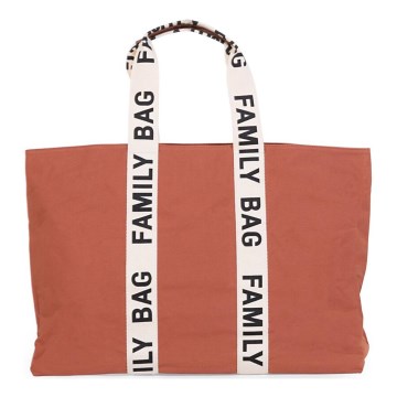 Childhome - Travel bag FAMILY BAG CANVAS orange