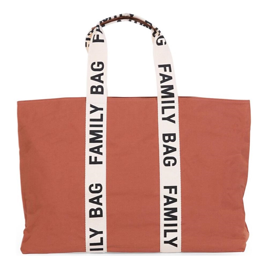 Childhome - Travel bag FAMILY BAG CANVAS orange