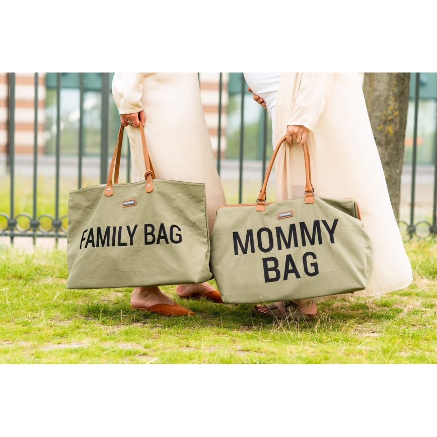 Childhome - Travel bag FAMILY BAG khaki