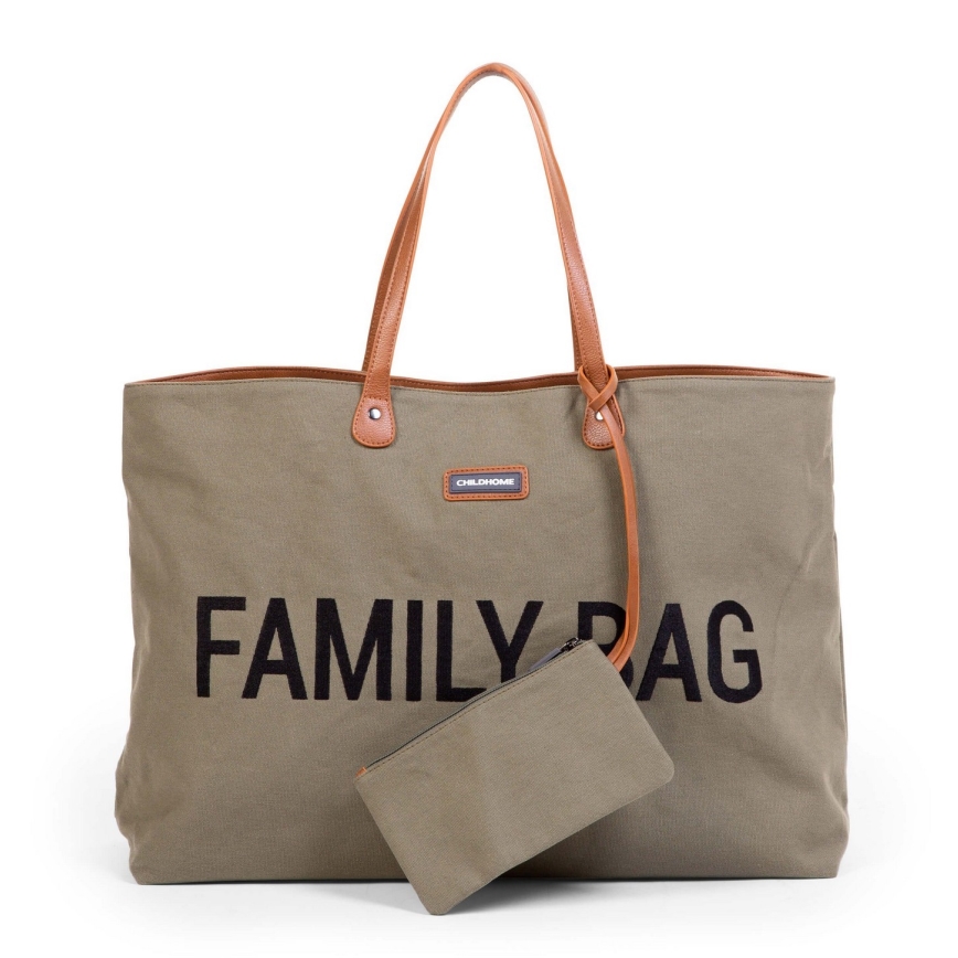 Childhome - Travel bag FAMILY BAG khaki
