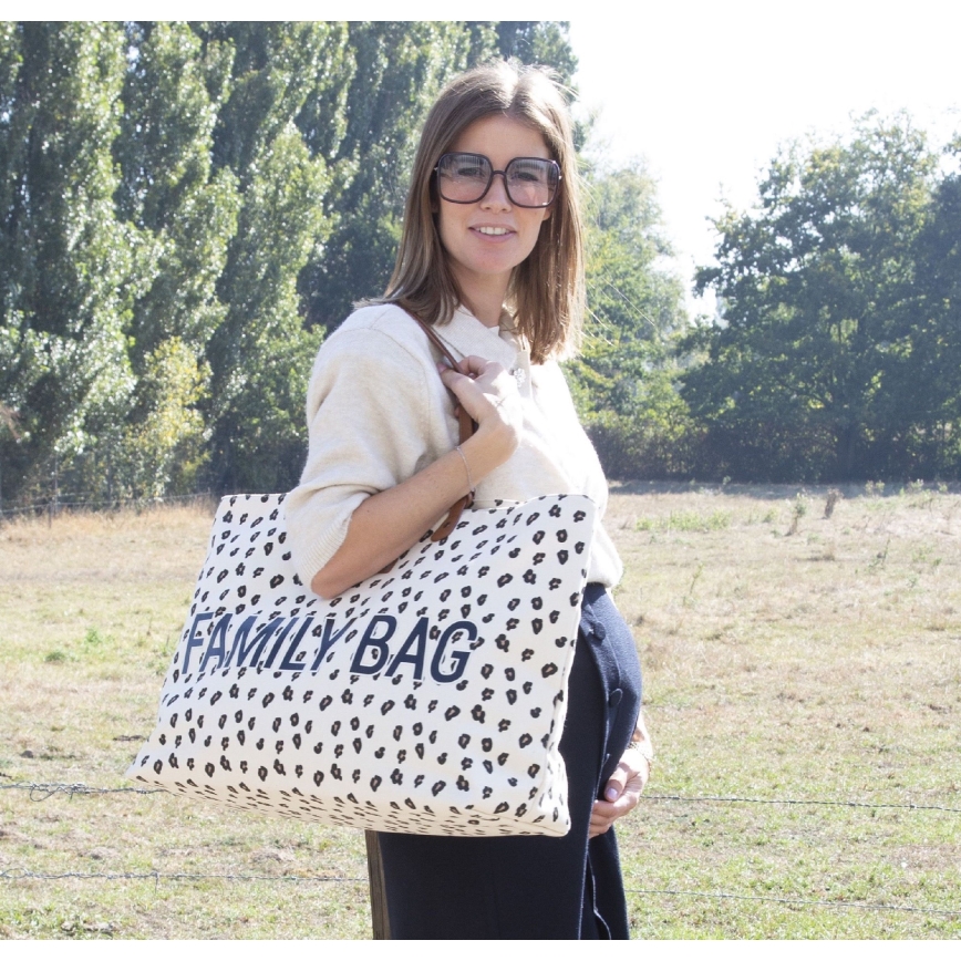 Childhome - Travel bag FAMILY BAG leopard
