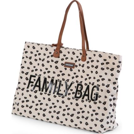 Childhome - Travel bag FAMILY BAG leopard