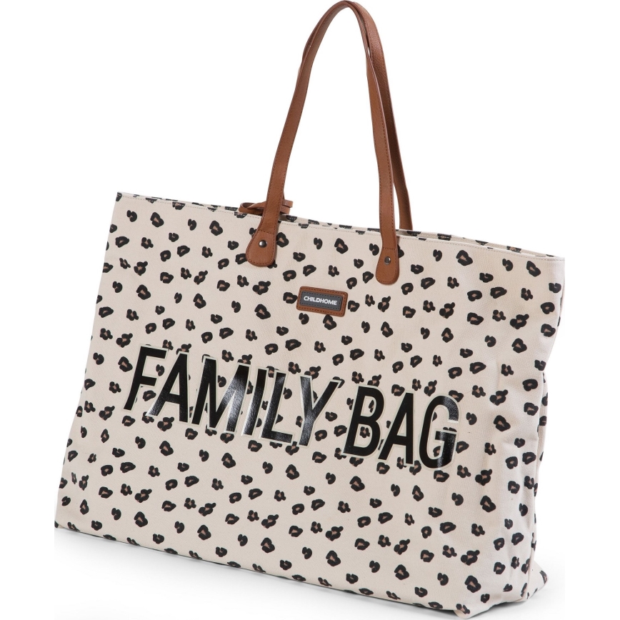 Childhome - Travel bag FAMILY BAG leopard