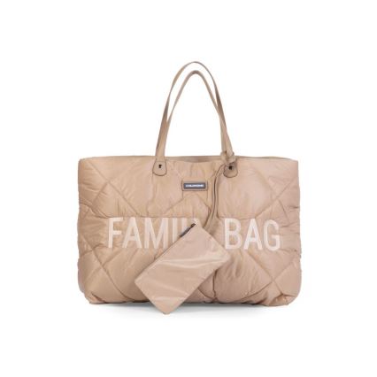 Childhome - Travel bag FAMILY BAG PUFFERED creamy