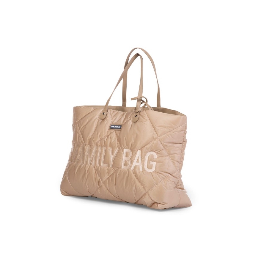 Childhome - Travel bag FAMILY BAG PUFFERED creamy