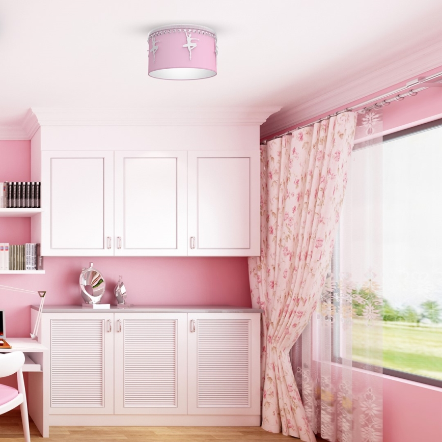 Children ceiling light BALLET 1xE27/60W/230V