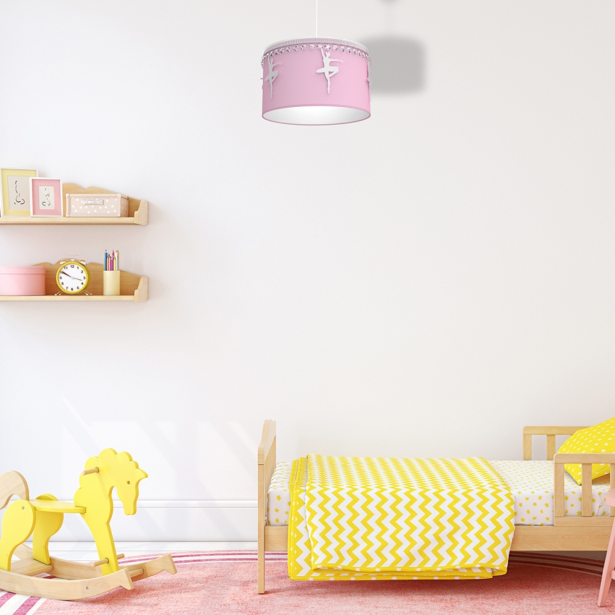 Children chandelier on a string BALETNICA 1xE27/60W/230V