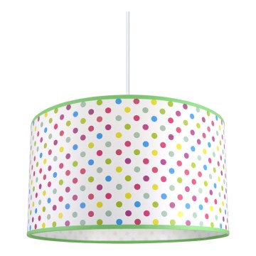 Children chandelier on a string DOTS 1xE27/60W/230V