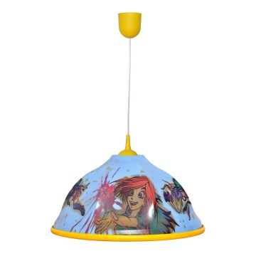 Children chandelier on a string WITCH 1xE27/15W/230V