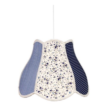 Children chandelier on a string ZUZA 1xE27/60W/230V blue
