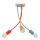 Children pendant chandelier HARVARD 3xE27/15W/230V