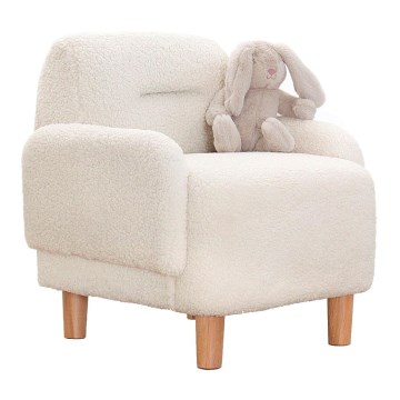 Children's Armchair LORY – White