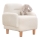 Children's Armchair LORY – White