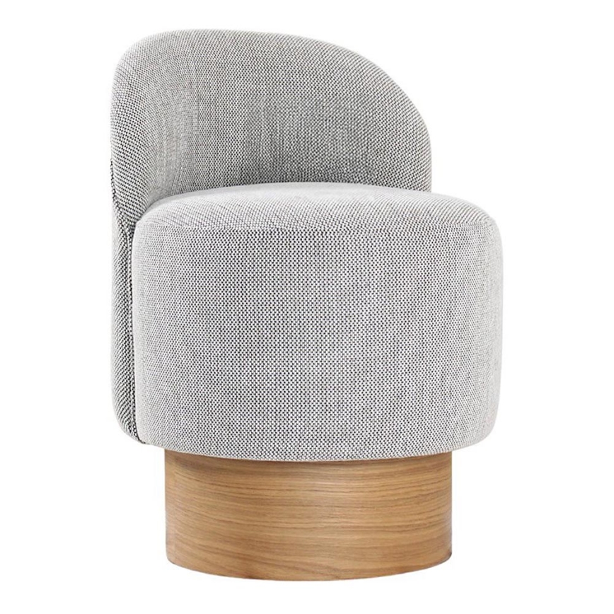Children's armchair RIKI 40x47 cm grey