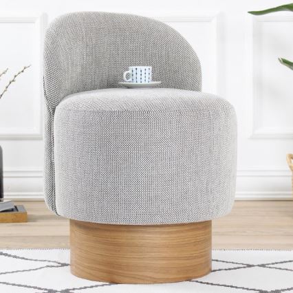 Children's armchair RIKI 40x47 cm grey