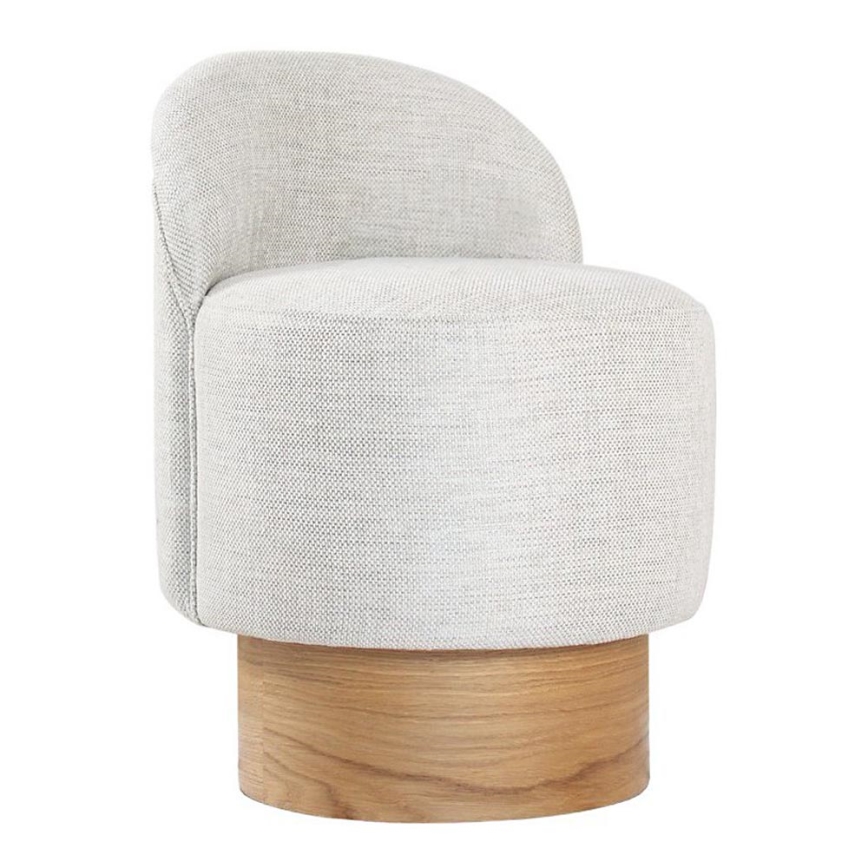 Children's Armchair RIKI 40x47 cm Light Grey
