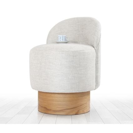 Children's Armchair RIKI 40x47 cm Light Grey
