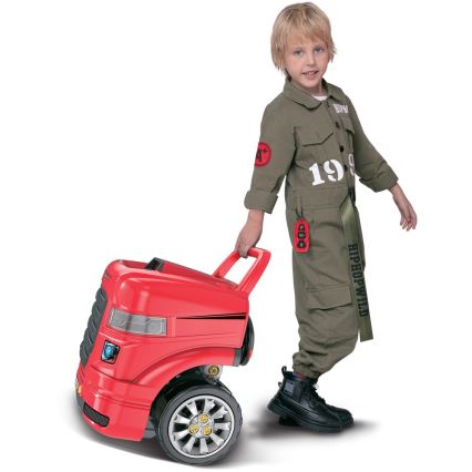 Children's car repair shop 3xAAA + 1xCR2025 red